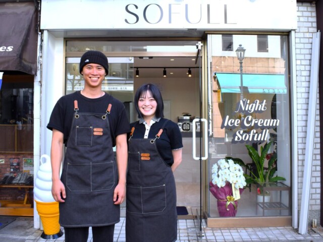 熊本・並木坂に「ソフル」2号店　夜間にアイスクリーム提供、限定商品も
