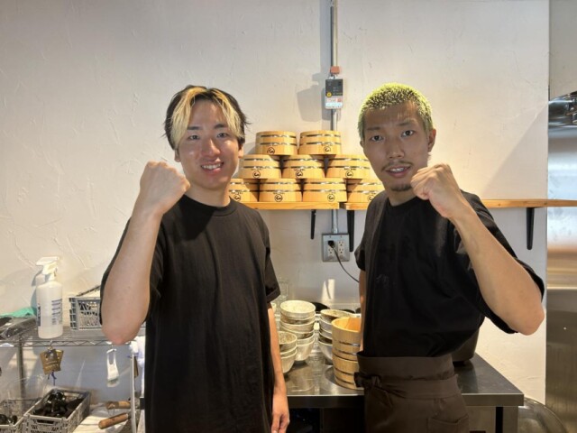 京橋の「白玉温泉」隣につけ麺店「つかる、つける。」　近大院生が経営