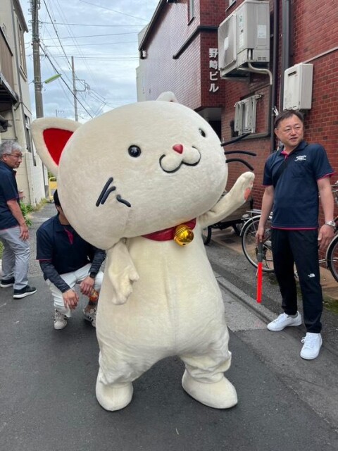 豪徳寺で「たまにゃん祭り」　商店街キャラでインバウンド客にもアピール