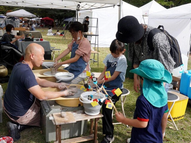 松本で恒例「クラフトピクニック」　手を動かして作る楽しさ、知る機会に