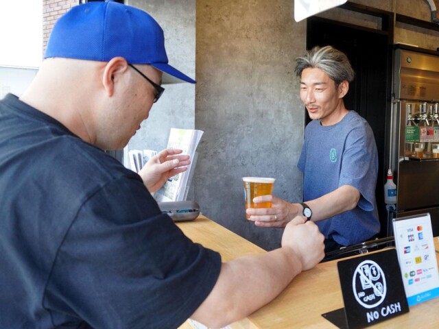 松本駅前に松本ブルワリー直営店　立ち飲み＆キャッシュレスで気軽に