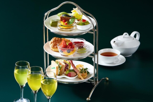 茨城三大銘茶でアフタヌーンティー　水戸プラザホテルが限定飲み比べセット