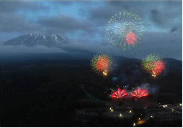 ふじてんリゾートで「The 絶景花火」　富士山を舞台に世界の花火が競演