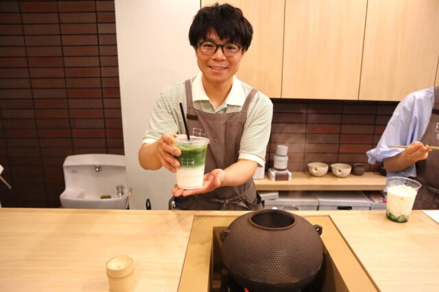 黒門市場に日本茶専門店　1000通り以上からパーソナライズするラテも