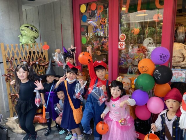 用賀で子ども向けハロウィーンイベント　9店参加