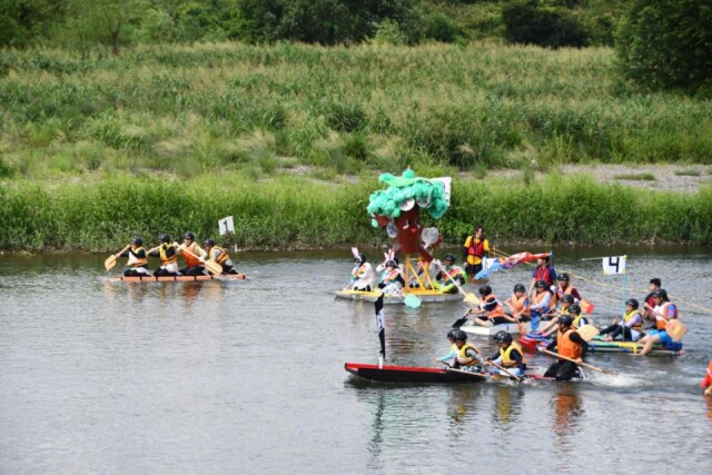 二子玉川の多摩川河川敷で「多摩川いかだ下り大会」　2年ぶり開催へ