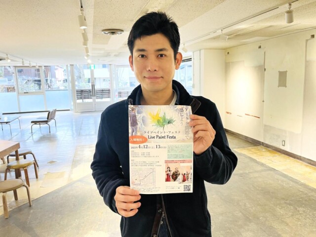 大宮で「ライブペイント・フェスタ」　画家16人が2日間かけ絵を完成
