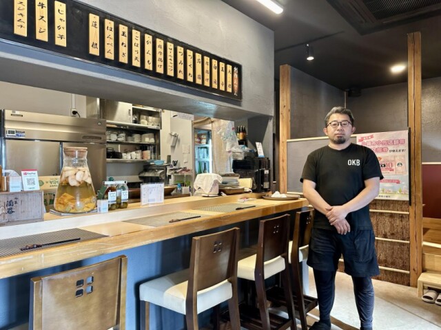 三日月の和食店「おかぎ」が移転1周年　地元常連客の支援で出店、ランチも