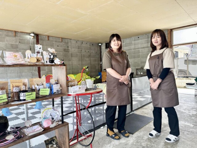 佐賀北高近くに「かふぇ りーべ」　ママ友2人が出店、室内ドッグランも