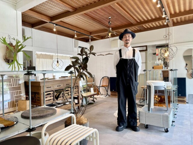 諸富にセレクトショップ　シンガー・ソングライターの野副一喜さんが出店
