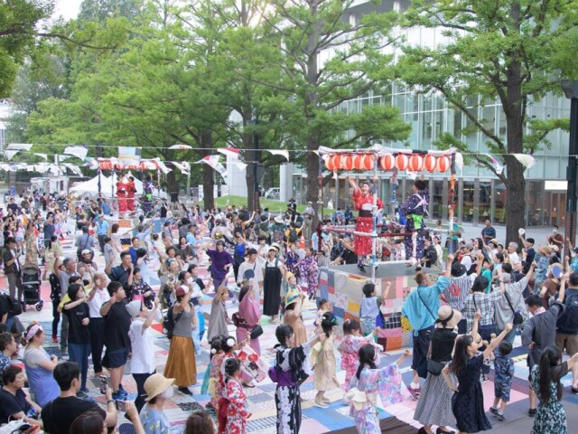 札幌・アカプラで「さっぽろ八月祭」　ビッグバンドの生演奏で盆踊りも