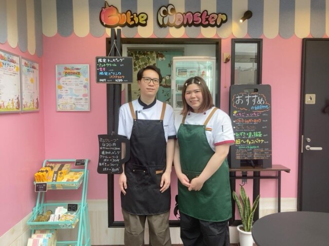 大阪・本町にクレープ店　生地にはもち米粉、好みの具材でカスタマイズ