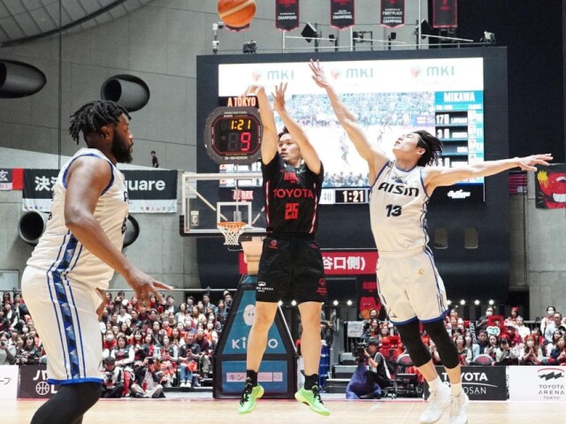 アルバルク東京、三河に競り勝つ　福澤選手はシュート100％決め16得点