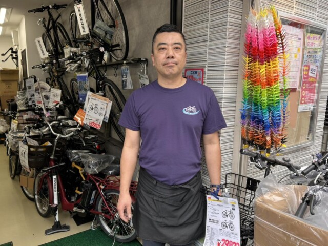 西大井の「横島サイクル商会」が新装開店　大正9年創業、建物を建て替えて