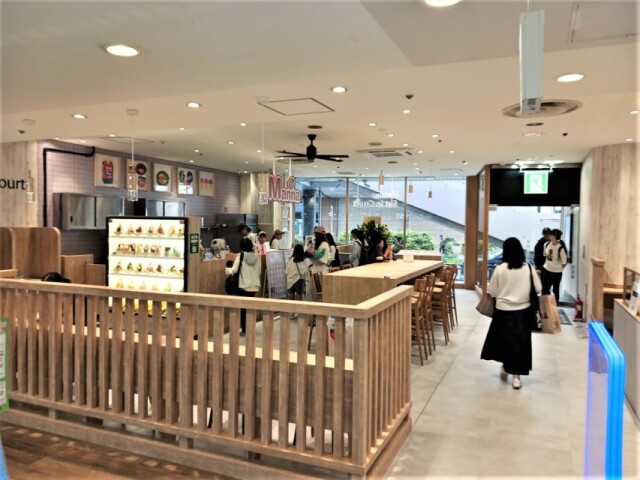 湘南藤沢オーパに「湘南イートインコート」　クレープ店ココマンナも移転