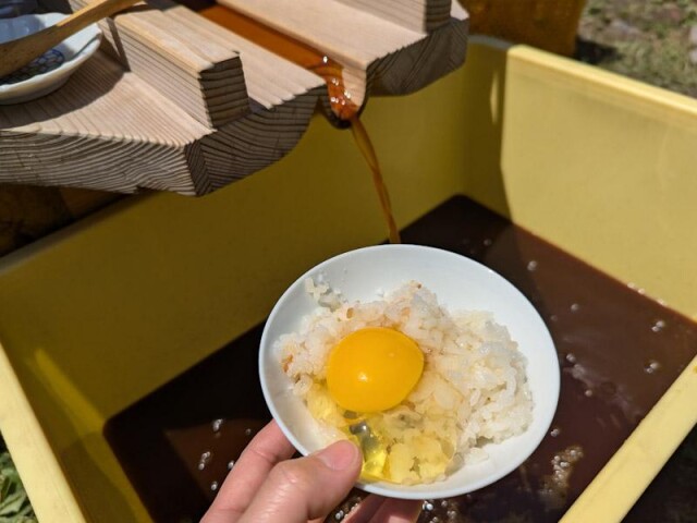 長南で「TKG祭り」　搾りたてのしょうゆを地元産米と一緒に楽しむ　