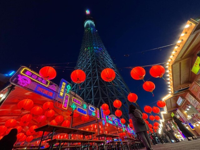 スカイツリーで台湾祭　夜市監修グルメ、ランタン演出も