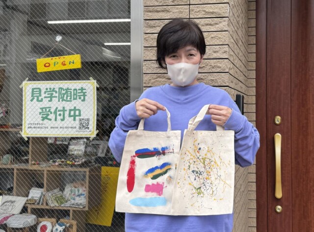 国立の就労継続支援施設が1周年でオープンファクトリー