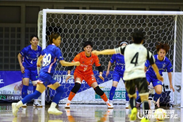 立川アスレ・井上ねね選手、女子フットサルアジア杯で大会ベストGKに