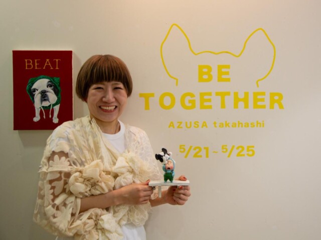 日常に寄り添う小さな妖精たち　高松で香川在住粘土作家の個展