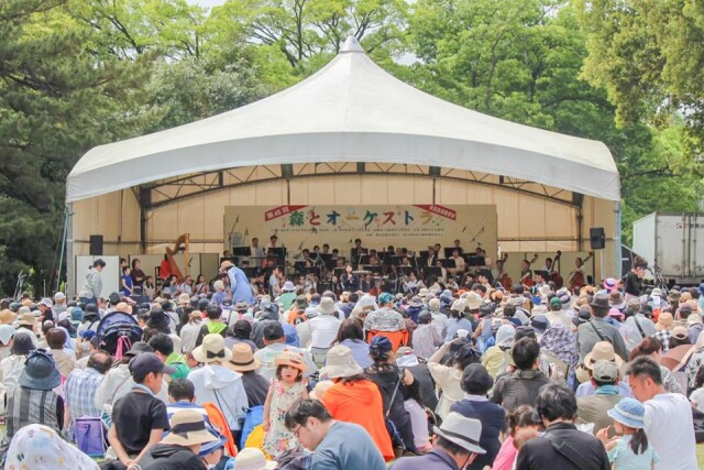 群馬の森「森とオーケストラ」群馬交響楽団「無料屋外コンサート」