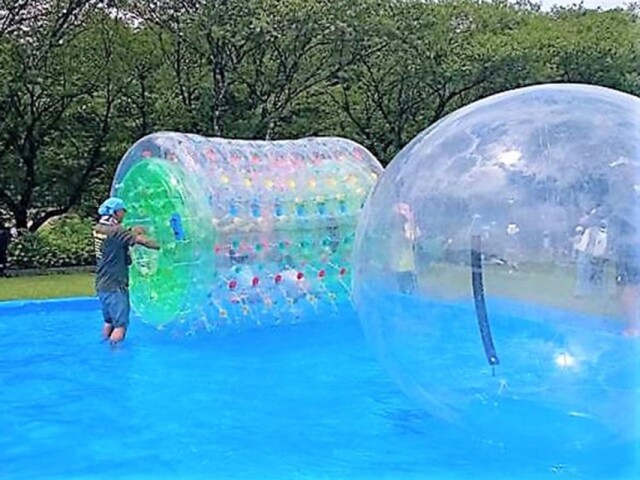 高崎「なるさわフェス」水上遊具、コイ・フナ釣り、ドッグラン
