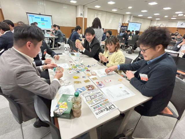 豊田JC　商工会議所で防災イベント ボードゲーム使い自助・共助を学ぶ
