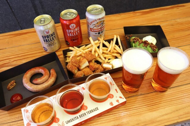 うめきた広場に「うめきたビアテラス」　関西のクラフトビールなど常時10種