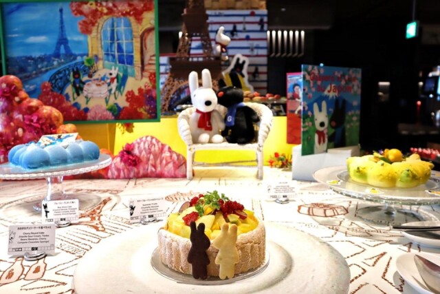 ヒルトン大阪で「リサとガスパール」のスイーツビュッフェ　作品の世界観再現