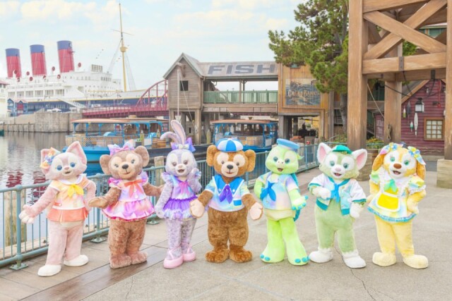 東京ディズニーシーが「ダッフィー20周年」の特別デコレーション