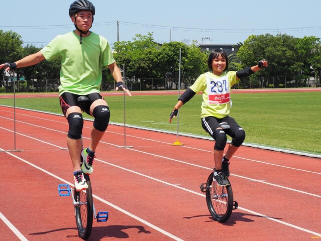 海南・亀川小の岸畑依千花さん、一輪車の世界大会「UNICON21」出場へ