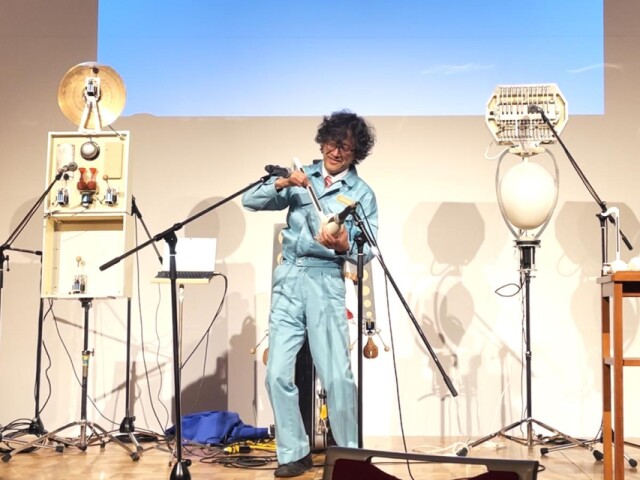 和歌山で明和電機「全国47都道府県ひとりコンサート」ツアー初公演