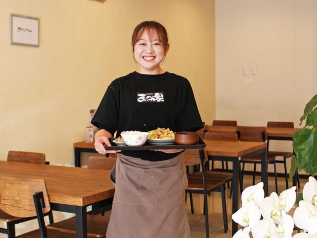 宇部・東岐波のコンビニ跡に飲食店「まっつん家」　昼は定食、夜は一品料理