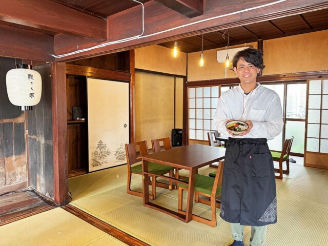 萩・江崎に泊まれるカフェ「龍さん家」　奄美の郷土料理で新たな交流を