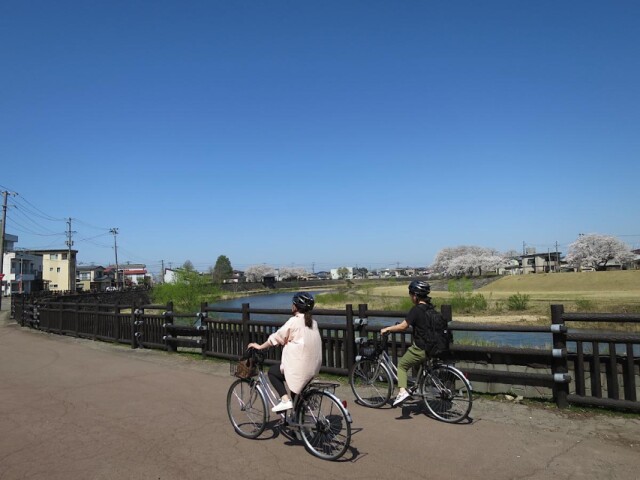 横手で今季のレンタサイクル始まる　電動アシスト自転車も