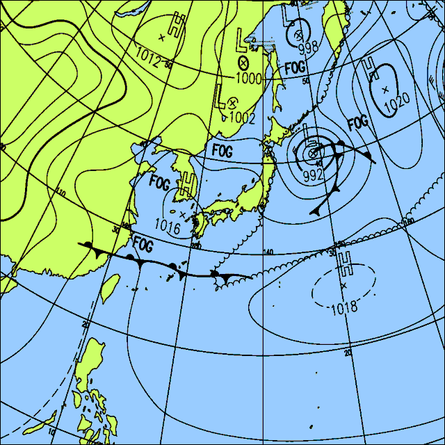 今日は北〜東日本、南西諸島で曇りや雨　激しい雷雨となる所も