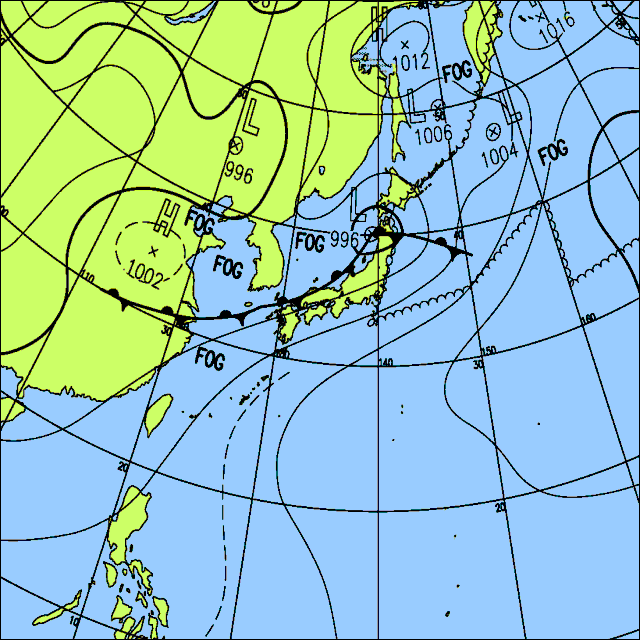 今日は北〜西日本の広い範囲で雨　雷を伴い激しく降る所も