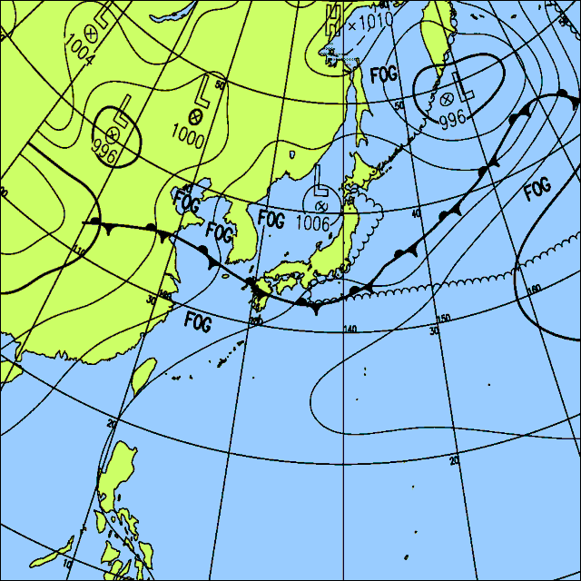 今日は北日本で雲が広がりやすい　九州は雨で雷雨のおそれも