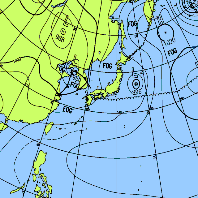 今日は九州や東日本太平洋側で曇りや雨