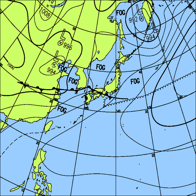 今日は西日本や東海で天気が崩れるでしょう