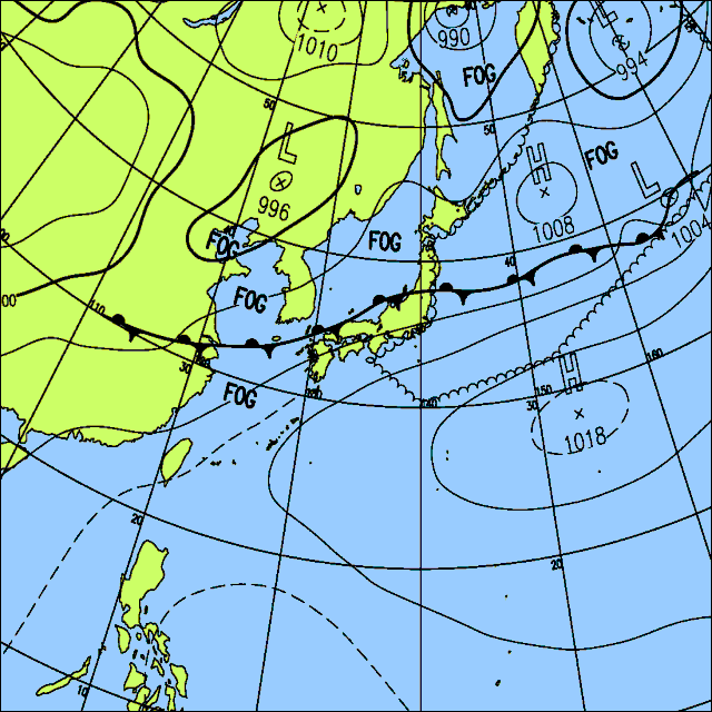 今日は西〜東日本の日本海側を中心に雨　激しい雷雨となる所も