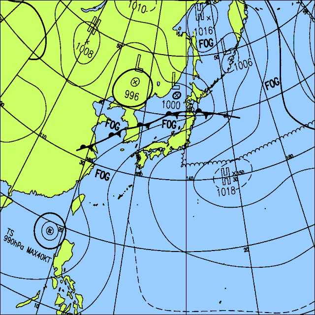 今日は北海道〜九州で曇りや雨で東北北部を中心に大雨のおそれ