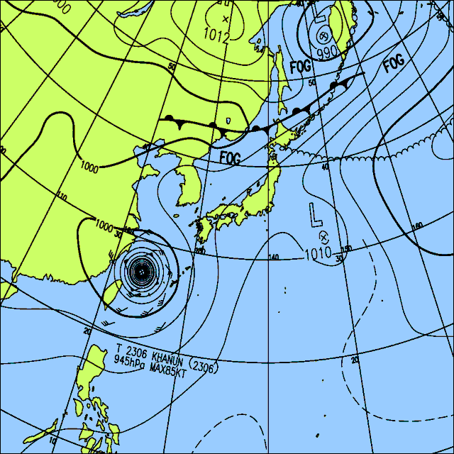 今日は北海道や東北北部で雨や雷雨　南西諸島では荒天が続く