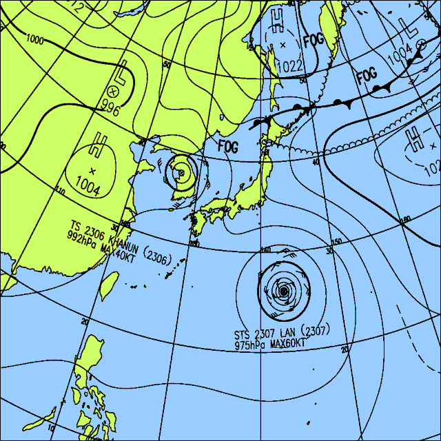 今日は北海道や西日本で曇りや雨　激しい雷雨となる所も