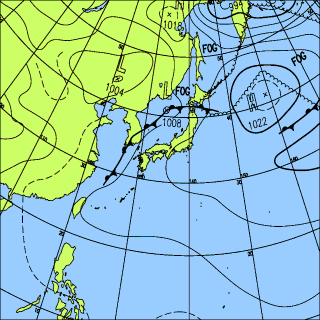 午前中から九州北部で、午後は北海道や内陸部を中心に雨や雷雨