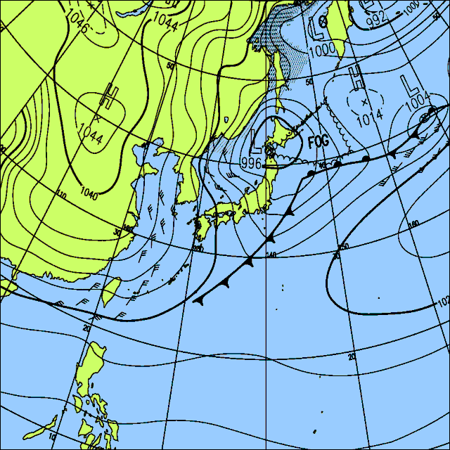 今日は全国的に曇りや雨　北海道では雪が降るでしょう
