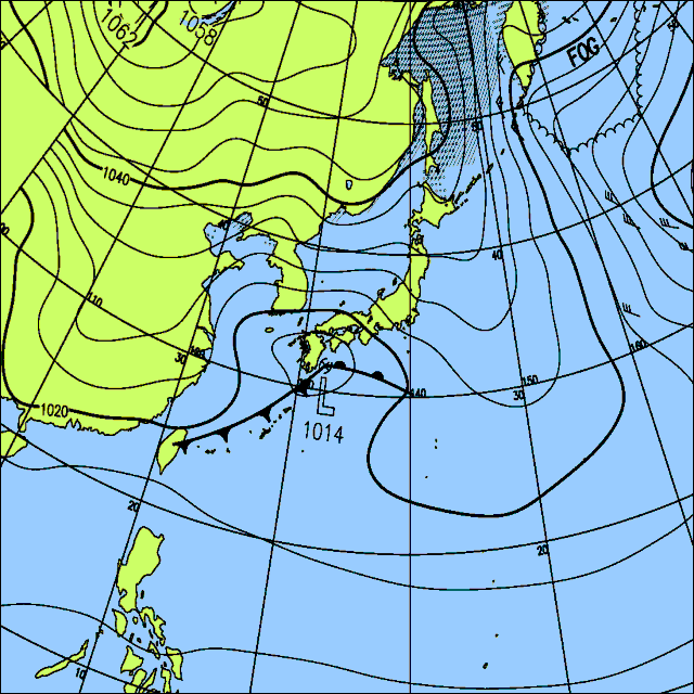 今日は西から天気が崩れ、東日本の山沿いや内陸部では雪の所も