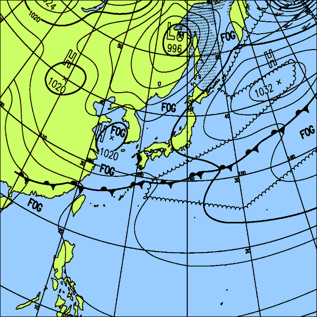 今日は関東から東海と九州・沖縄で曇りや雨、沖縄では雷の所も