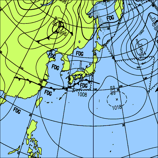 今日は西日本から東日本の広い範囲で雨