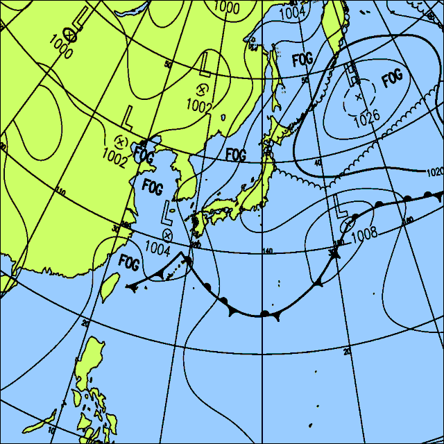 今日は西から天気は下り坂　北日本や東日本はおおむね晴れる